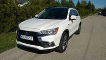 Mitsubishi ASX 1.6 Ben.117KM. NAJBOGATSZA WERSJA. 116 tys. Perłowy 2018