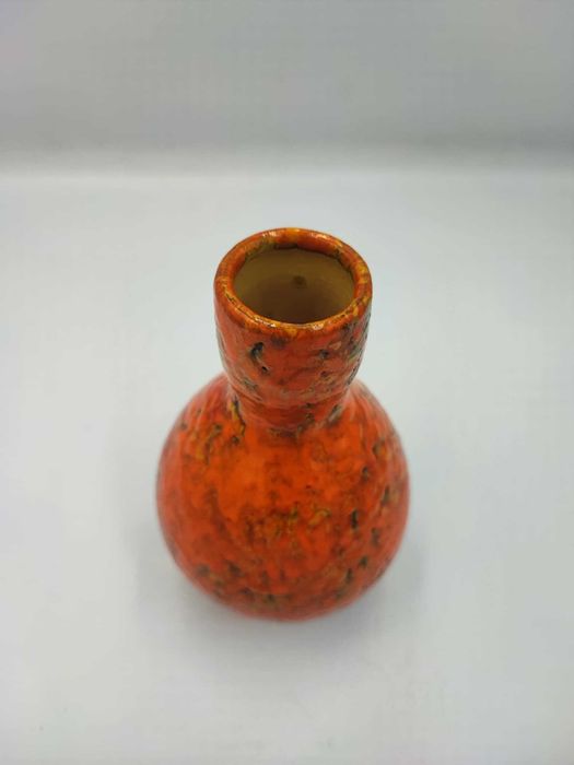 Ceramiczny wazon,lawa,Germany,lata 60