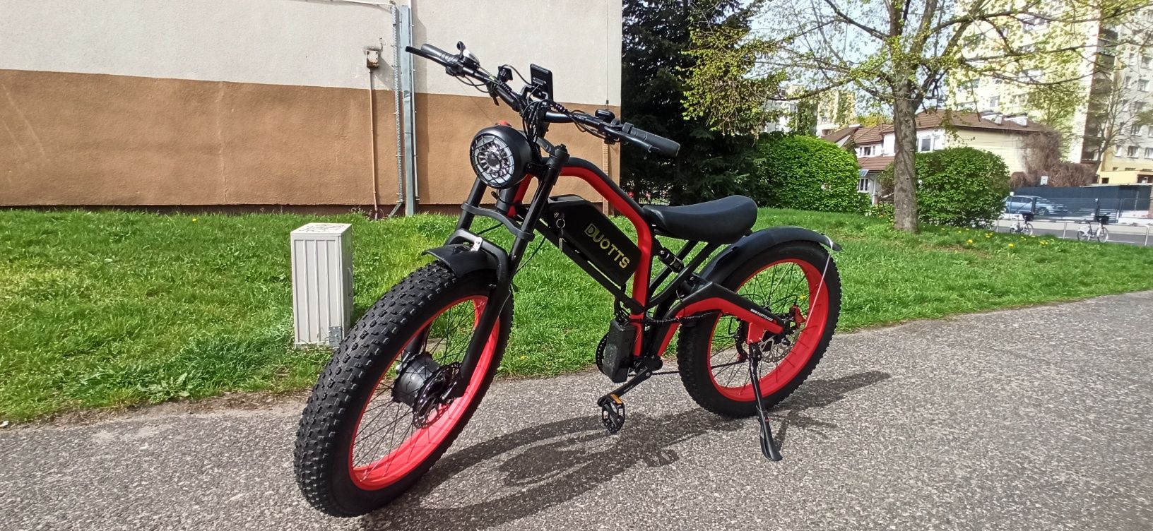 Rower elektryczny fatbike