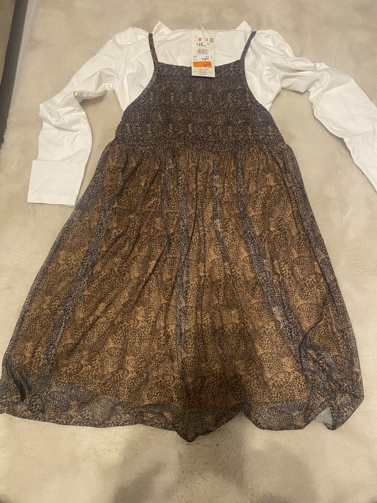 Nowa sukienka z bluzka reserved 140