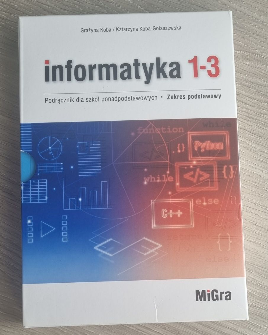 Informatyka 1-3 zakres podstawowy część 1 i 2