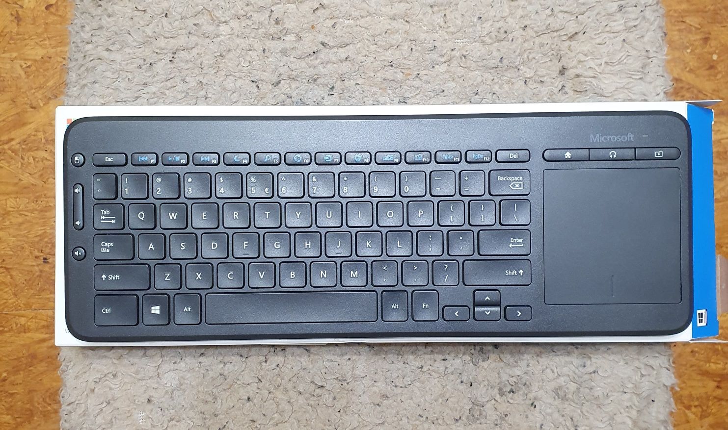 Bezprzewodowa Klawiatura membranowa Microsoft All-in-One Media Keybord