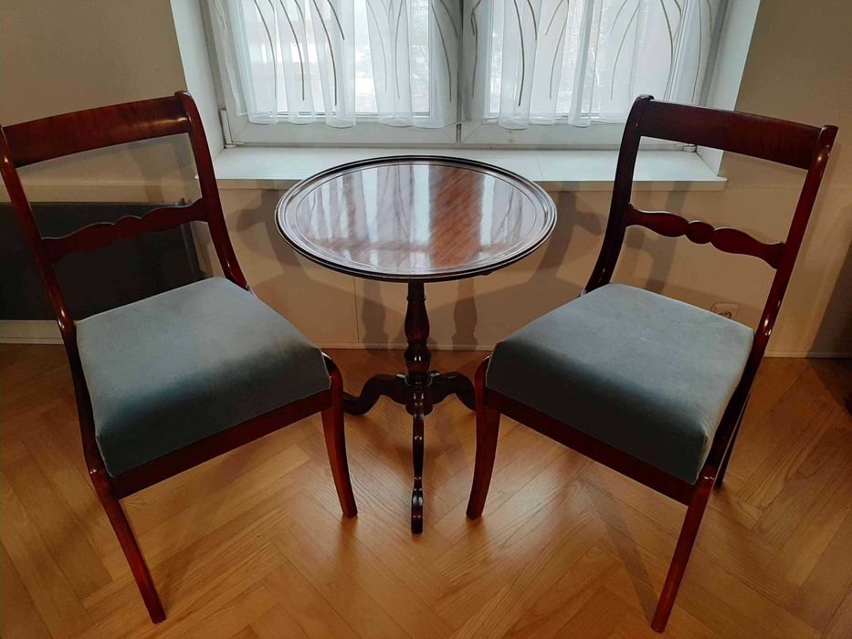 2 krzesła Biedermeier, Henryków