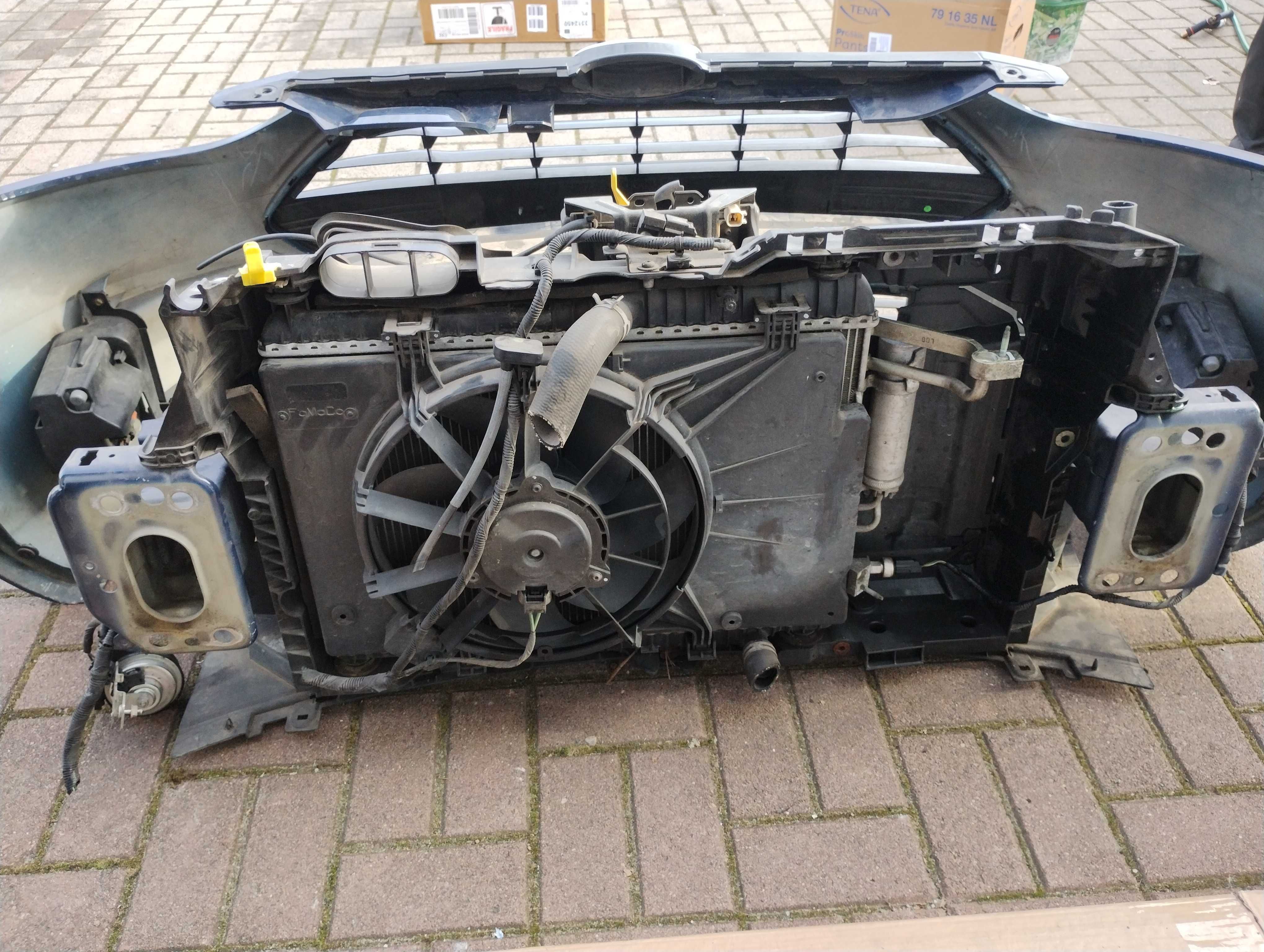 Przód kompletny Ford B-max Benzyna Zderzak Maska Błotnik Pas