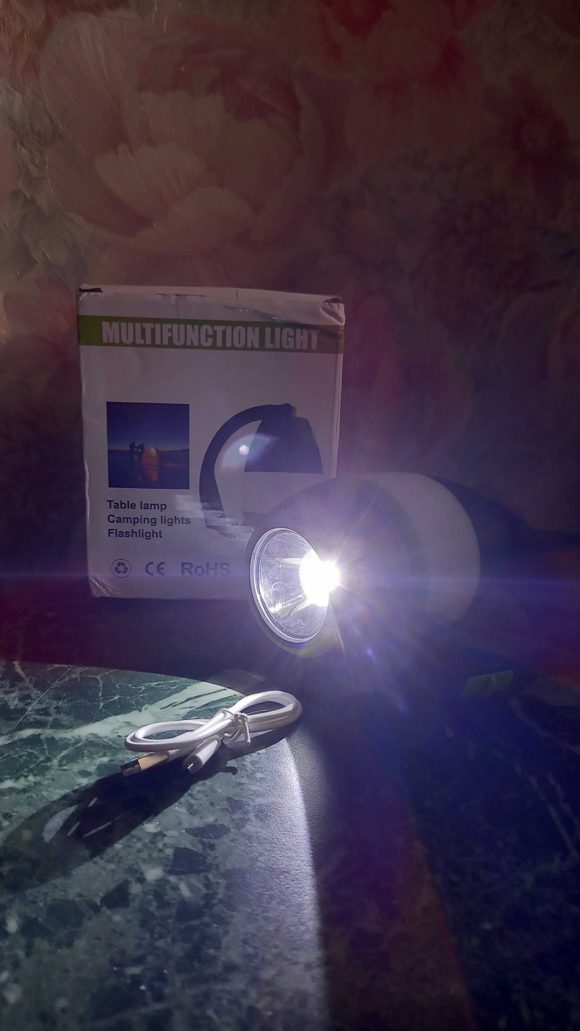 Фонарь лампа ночник настольный Multifunction light новый