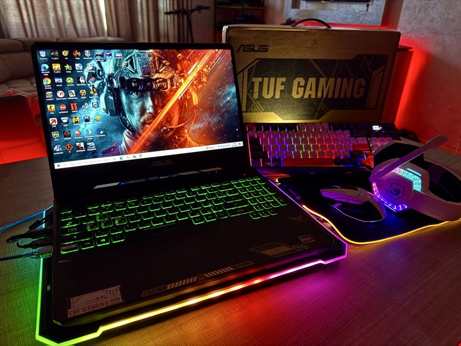 ЗСУ Скидка! Гарантия! Мощный игровой ноутбук Asus Tuf Gaming + комплек