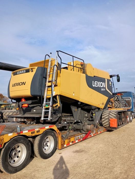 Claas lexion 595 2010 уже в пути