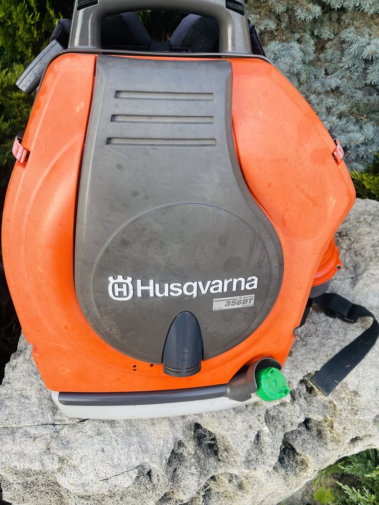 Dmuchawa spalinowa plecakowa Husqvarna 356BT 100% sprawna/ładna