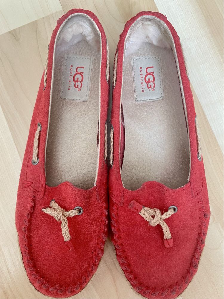 Сліпони мокасини UGG оригінал шкіра замша 37 размер