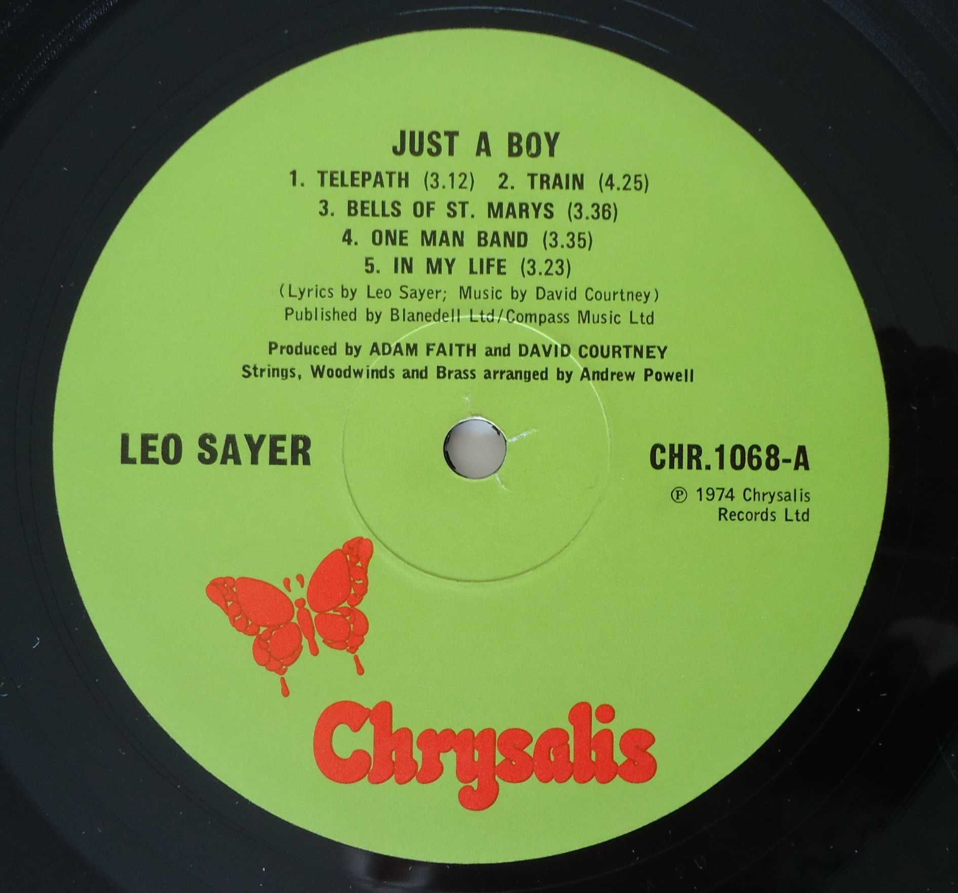 Álbum de vinil Leo Sayer - Just a Boy