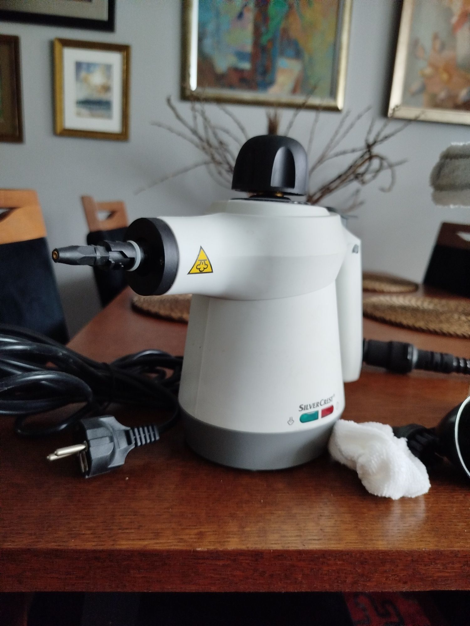 Parownica cisnieniowa Silver Crest 1000 W, stan idealny.