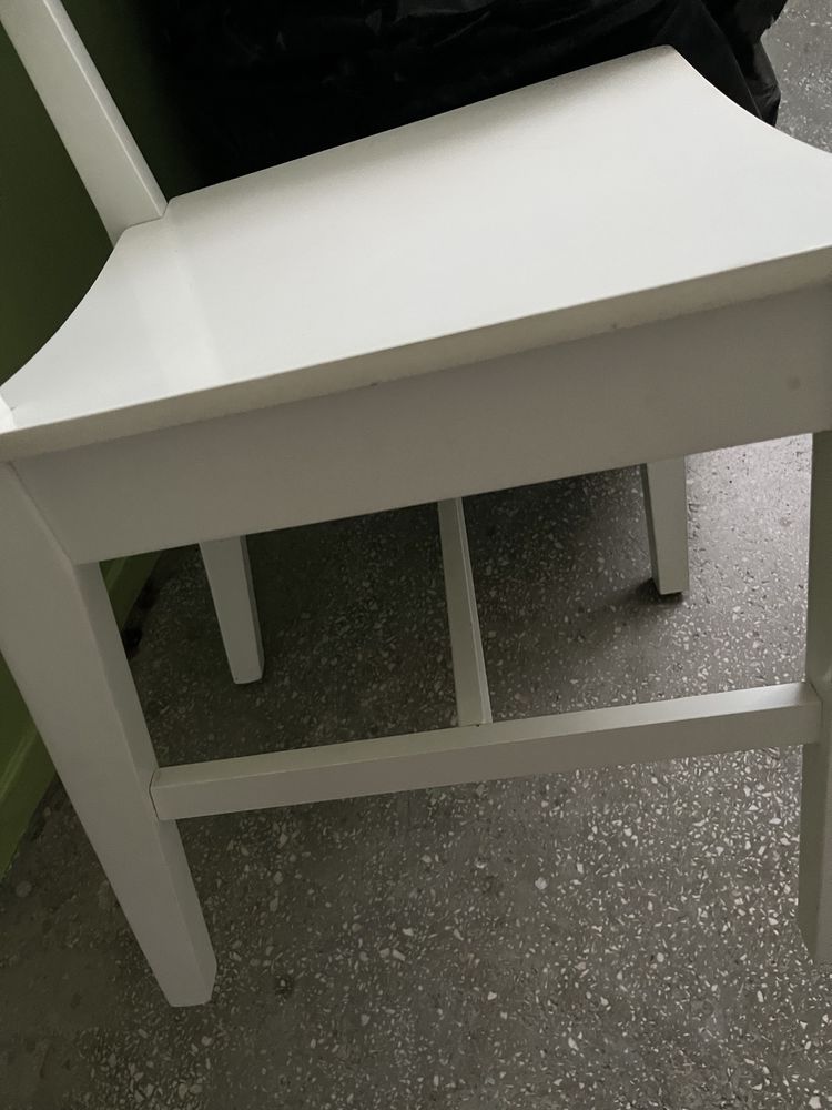 Krzesla Ikea biale