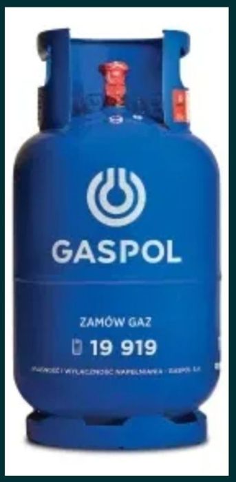 Pełna butla z gazem