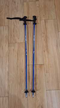 Kijki narciarskie, niebieskie 100cm  Woosh