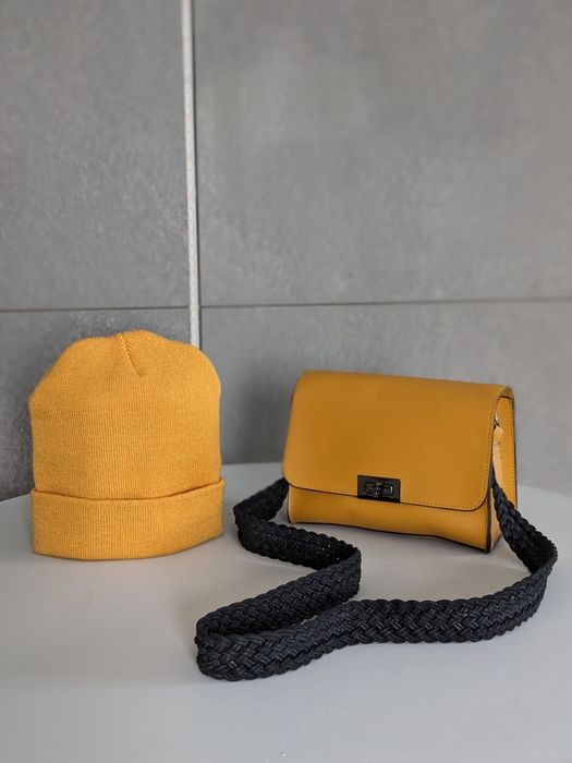 Komplet czapka i torebka