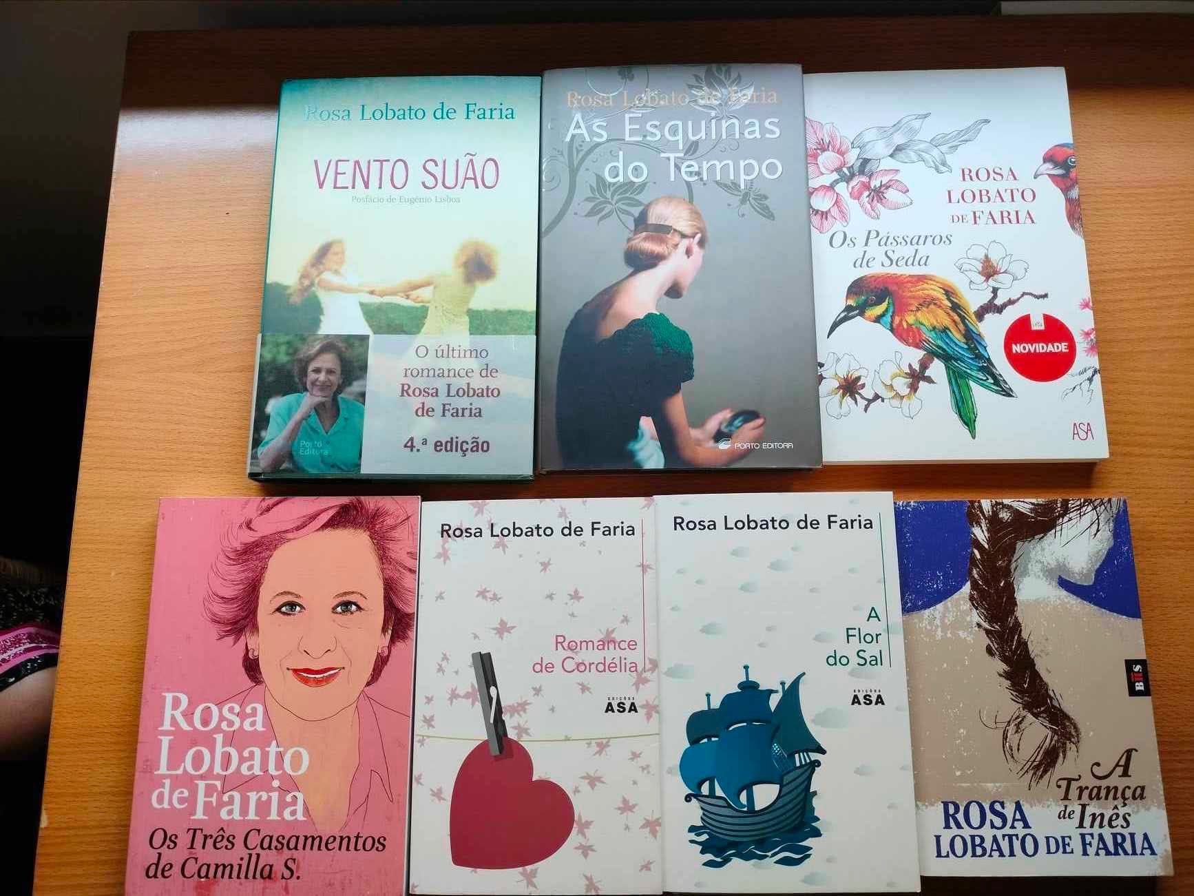 Livros Rosa Lobatos de Faria