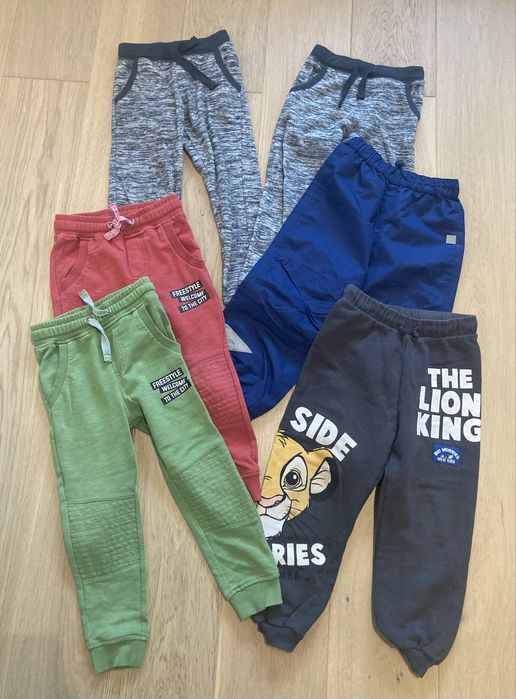 110 - 116 duza paczka ubran dla chlopca