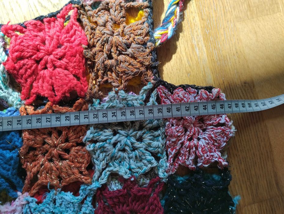 Ażurowa sukienka z paskiem, pasek, boho, szydełkowa, rozmiar M+