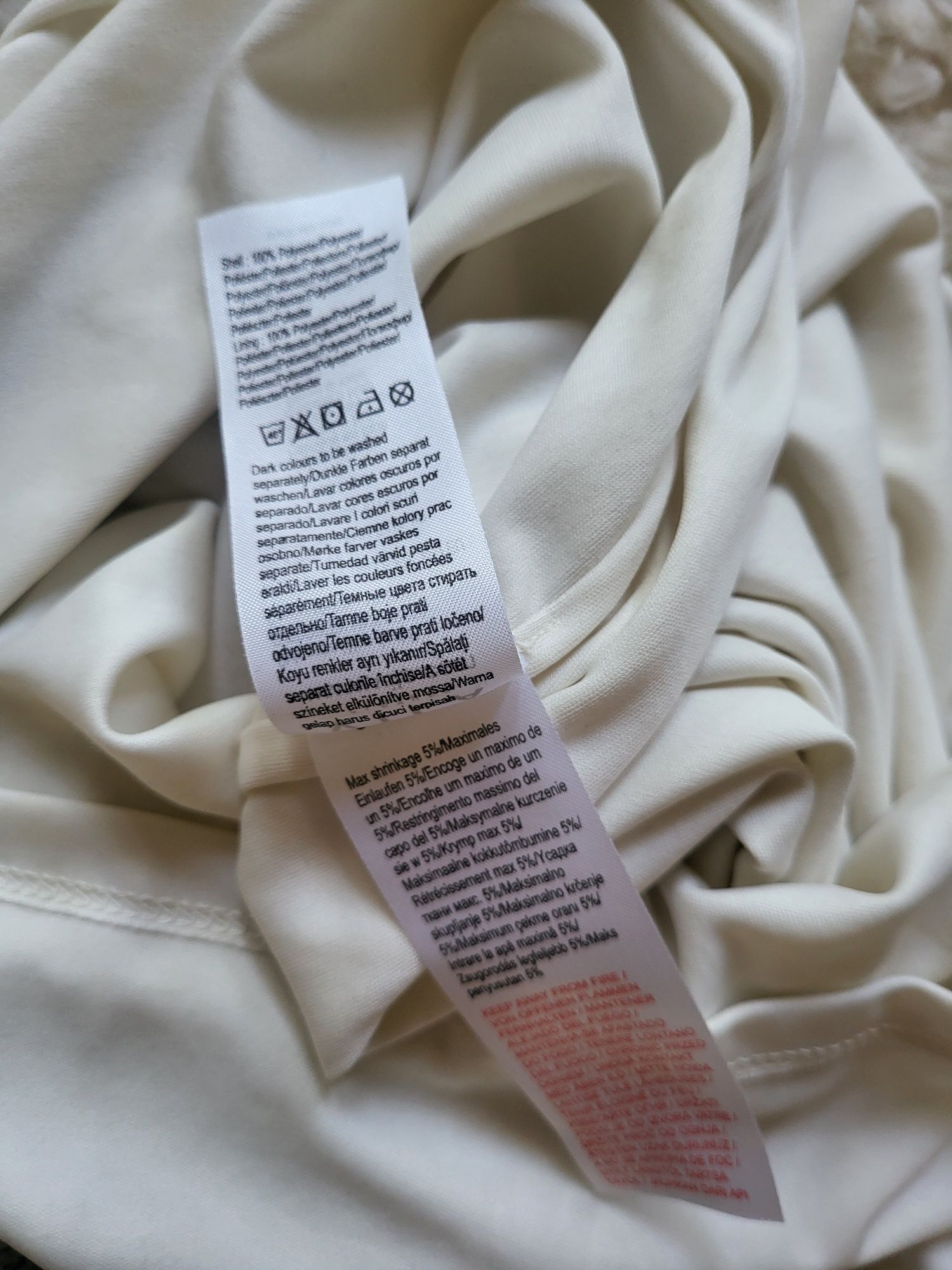 Vila Clothes XS Maxi Dluga Sukienka Mgielka Zwiewna Viral
