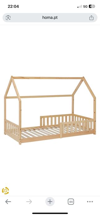 Vendo cama montessori