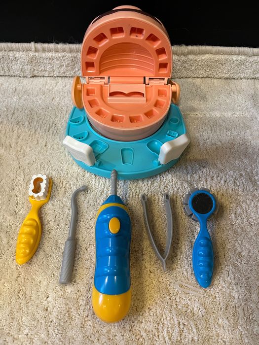 Hasbro Play-Doh Dentysta zestaw dentystyczne wiertło na baterie
