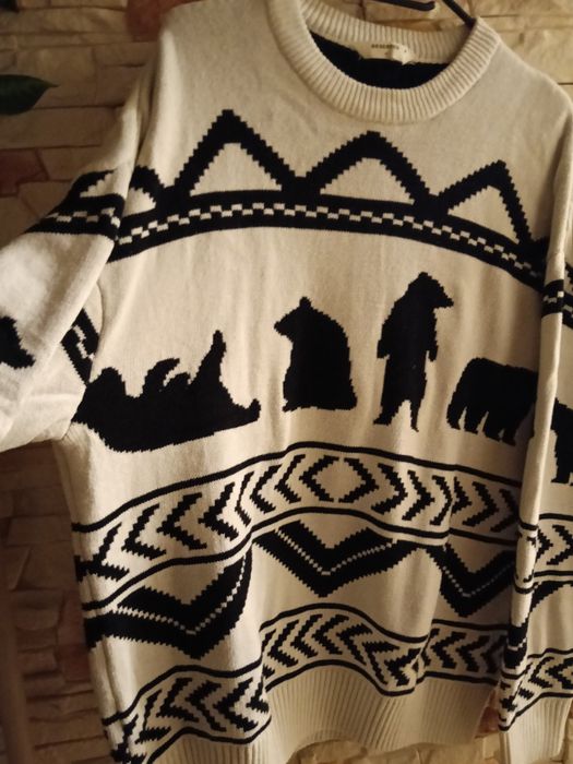 Sweter zimowy .męski M