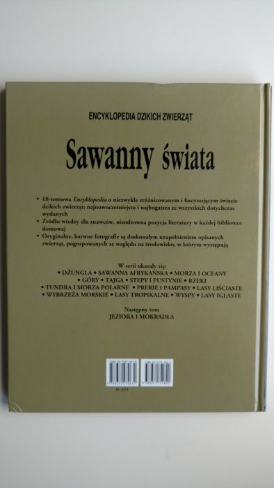 Sawanny świata Encyklopedia dzikich zwierząt