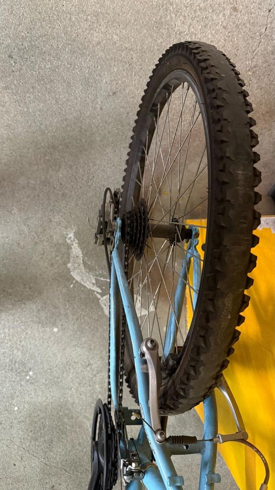 Bicicleta azul bebe