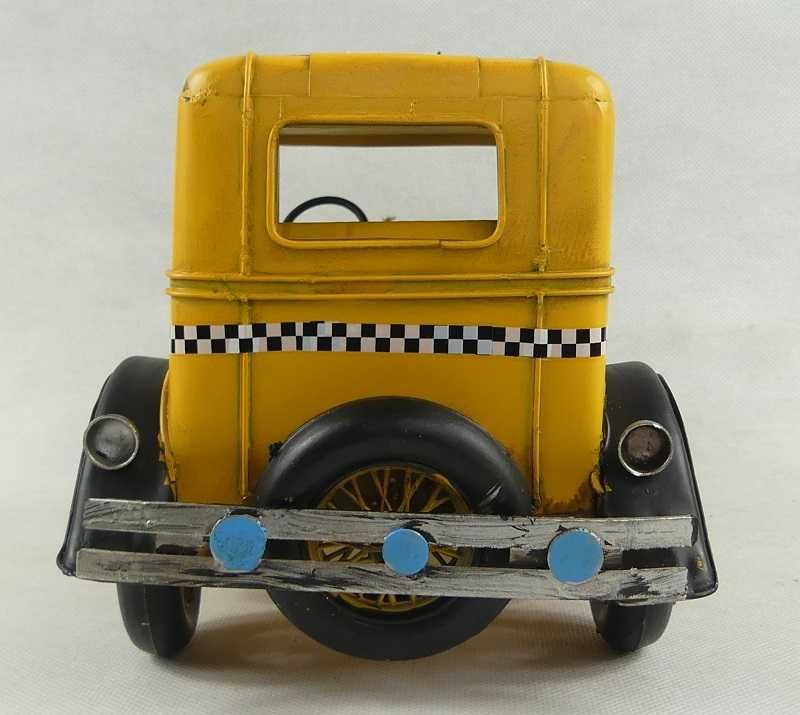 Metalowy model pojazd AUTO N.Y.C. TAXI 33 cm retro