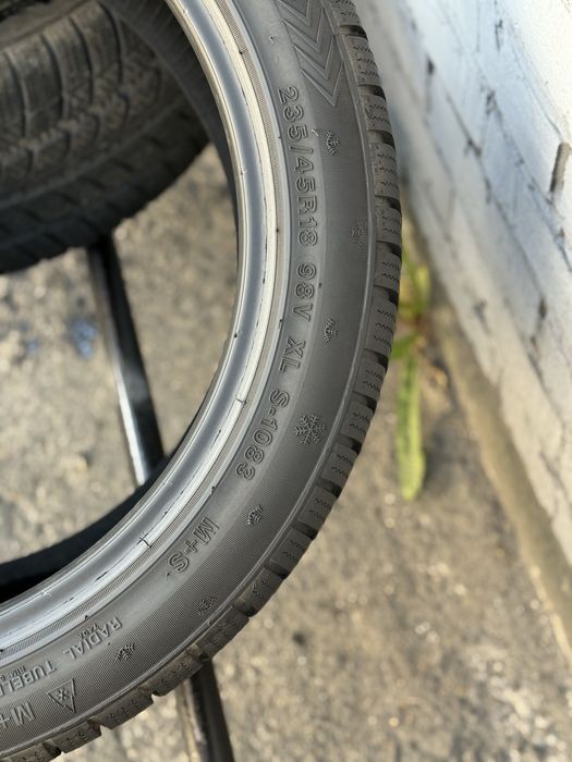 Зимова шина‼️Wanli SnowGrip 98V XL 235/45 r18 7мм 2022рік