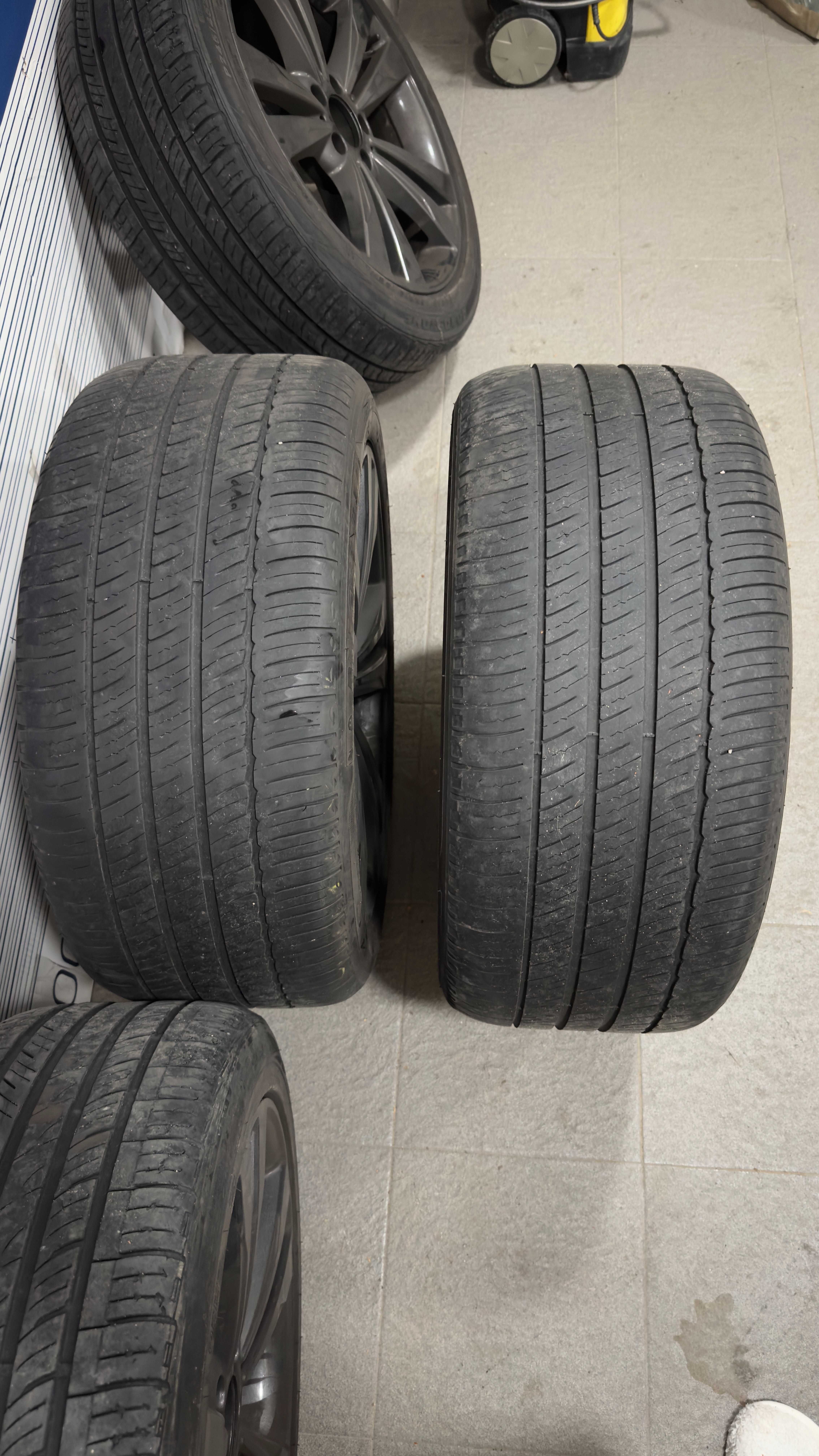 Диски Mercedes різноширокі R19 275/40  245/45 з резиною бу