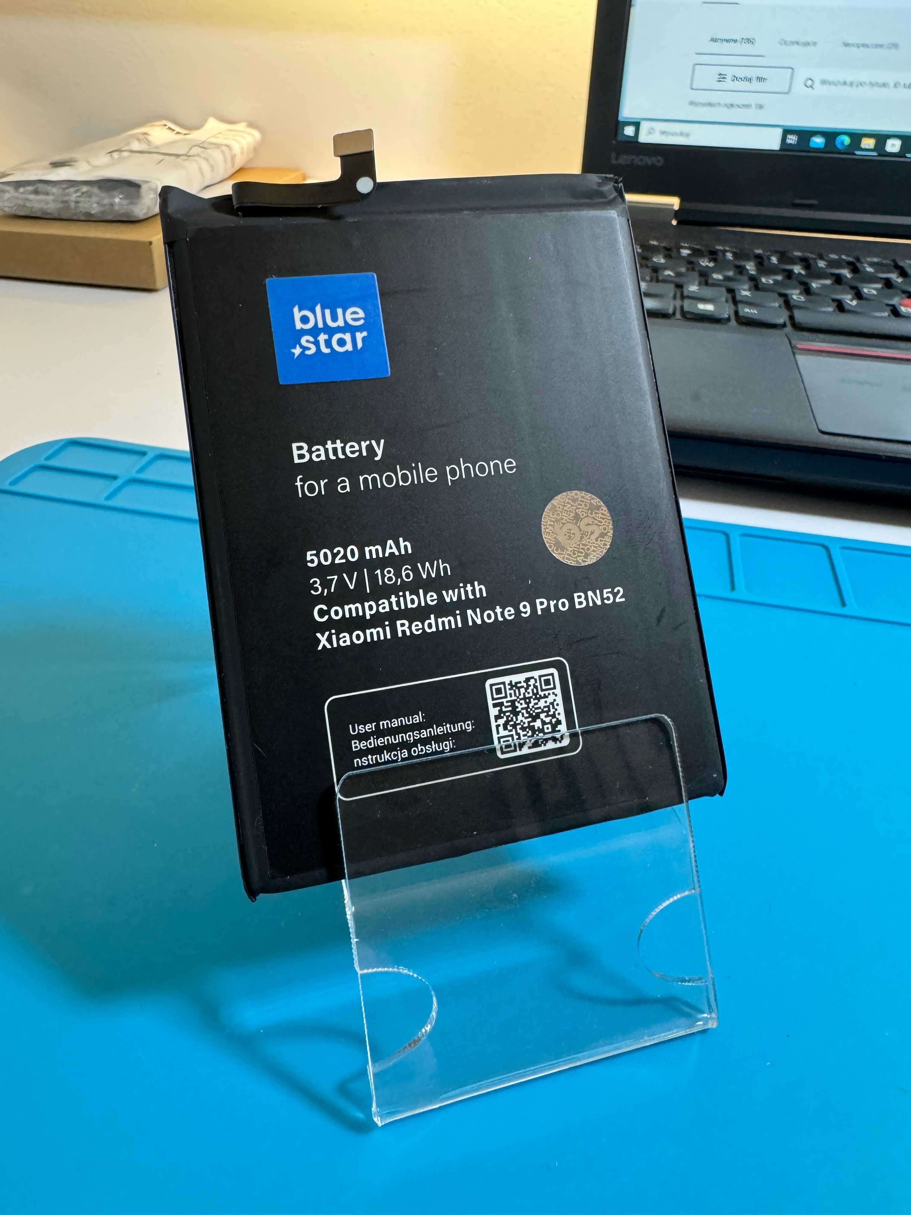 Bateria Xiaomi Redmi Note 9 pro BN52 wymiana Bielsko