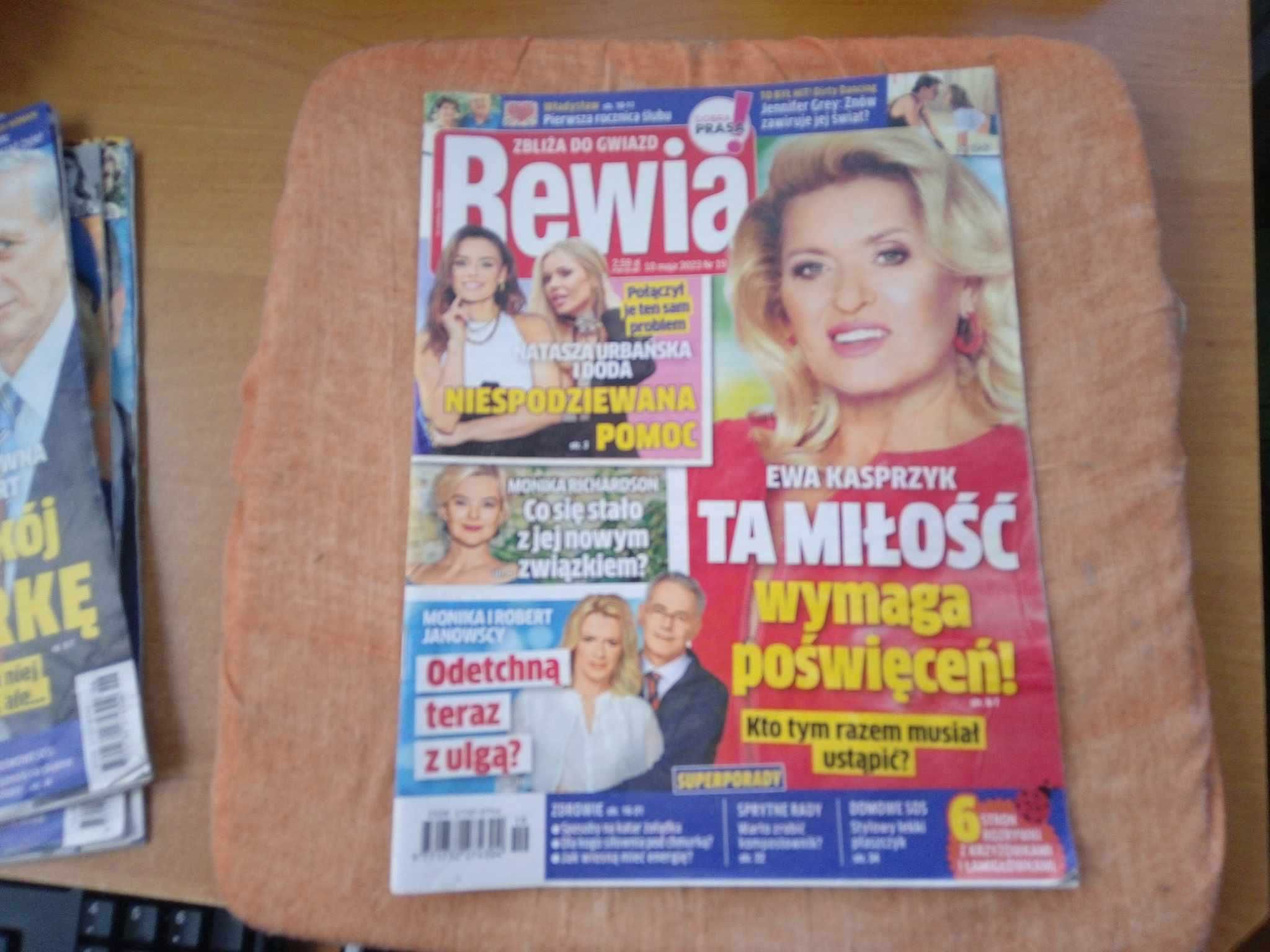 Tygodnik Rewia zbliża do gwiazd nr 19 maj 2023 gazeta