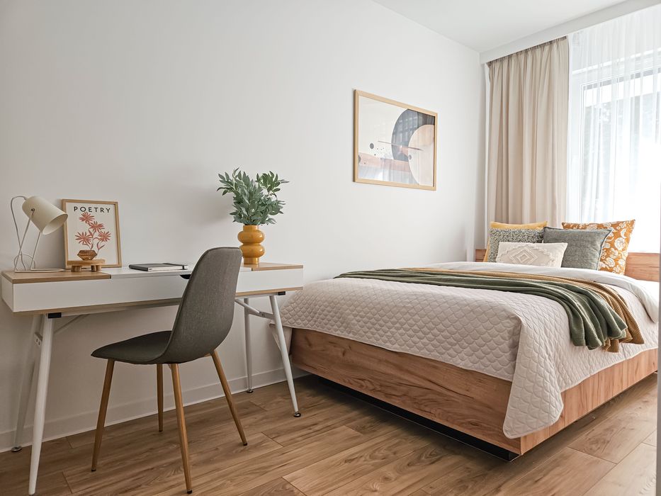 Nowoczesne 2-pok. mieszkanie z ogrodem w standardzie premium