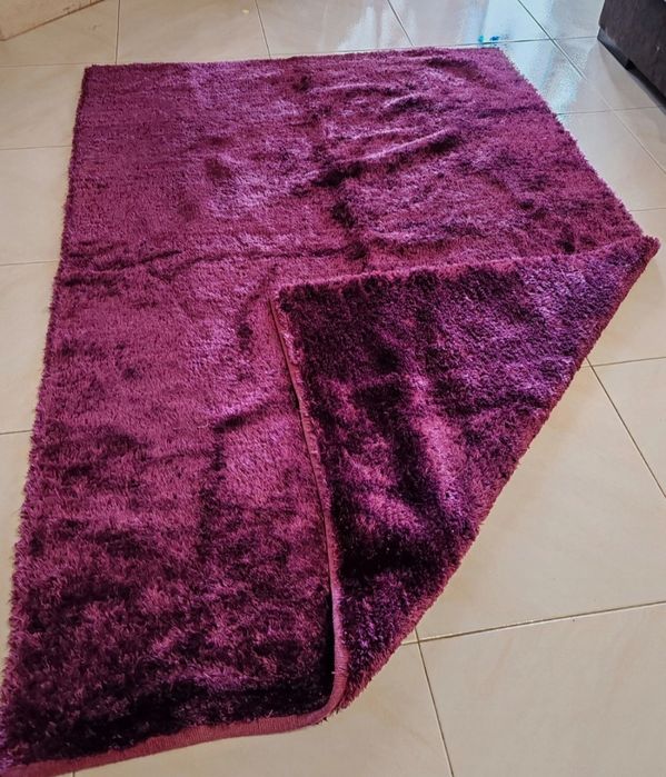 Tapete de sala co pelo fofinho