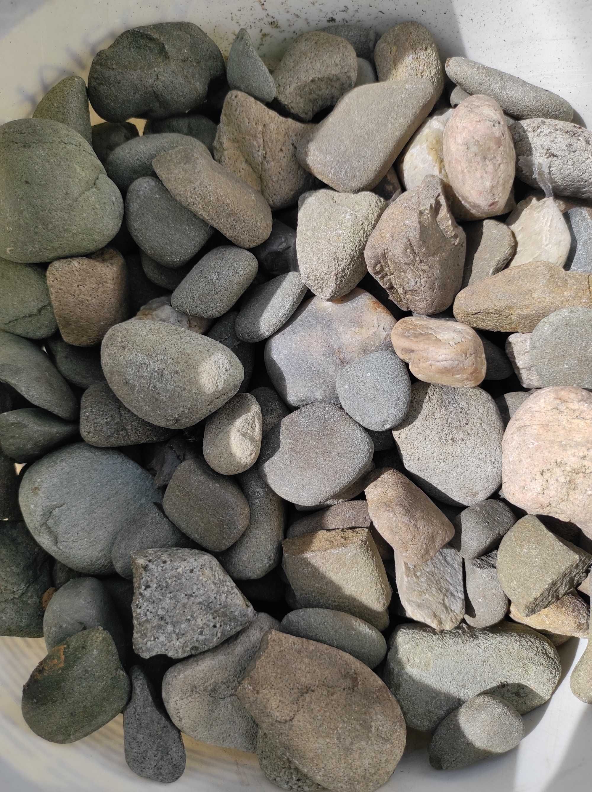 Kamienie otoczaki mix różne