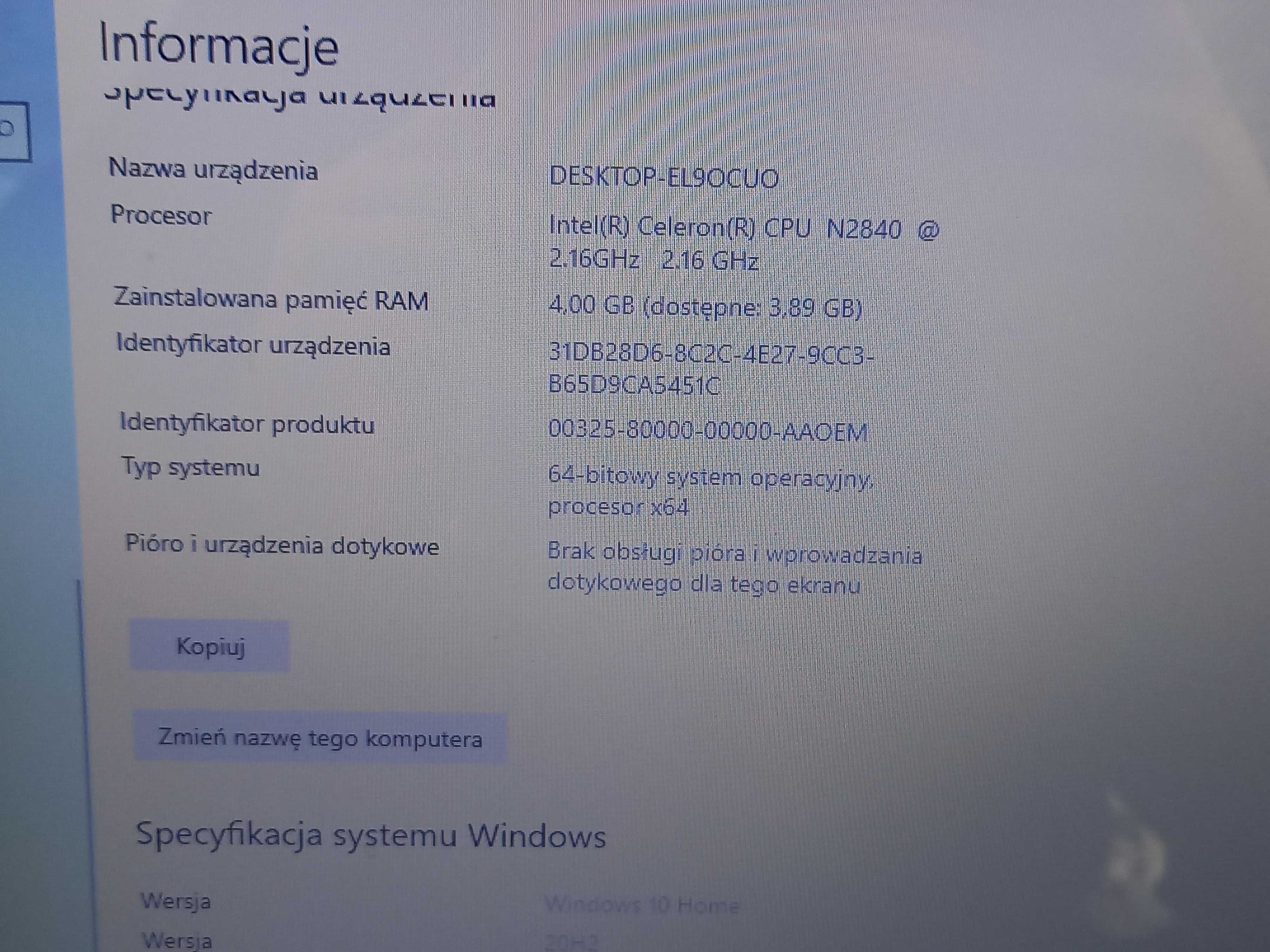 Laptop Lenovo G50-30