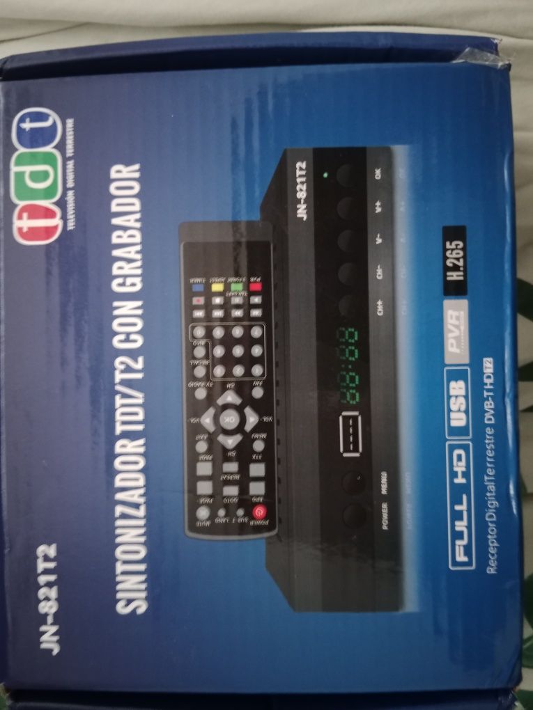 Tuner DVB-T 2, dekoder TV naziemnej.