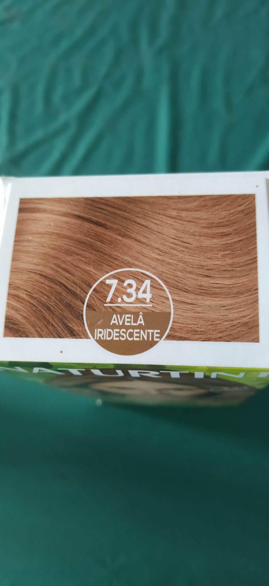 Tinta natural para cabelo