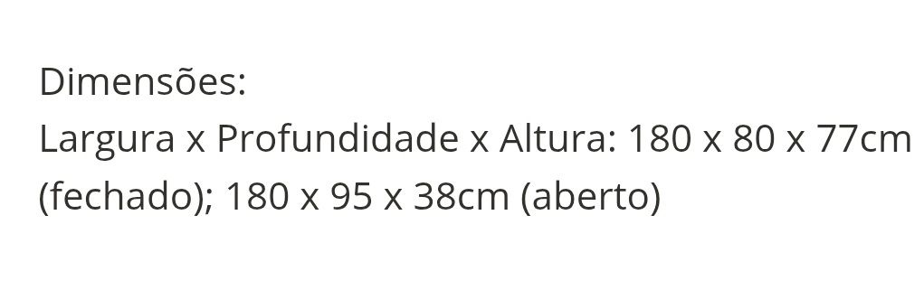 Sofá  Cama Dobrável