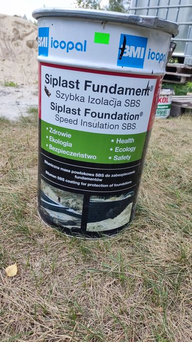 Icopal fundament masa SBS izolacja