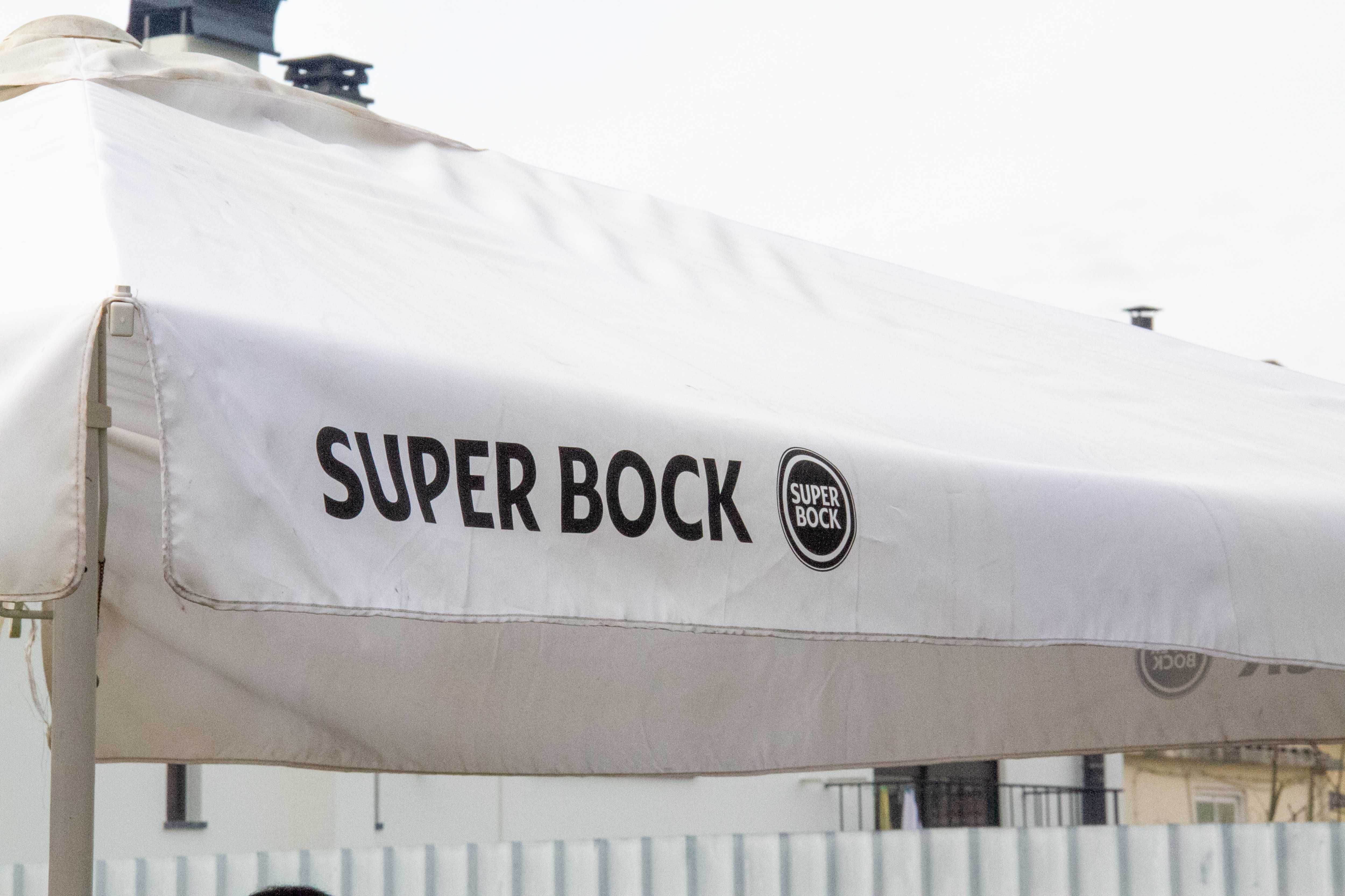 Chapeu café/bar super bock 3m x 3m