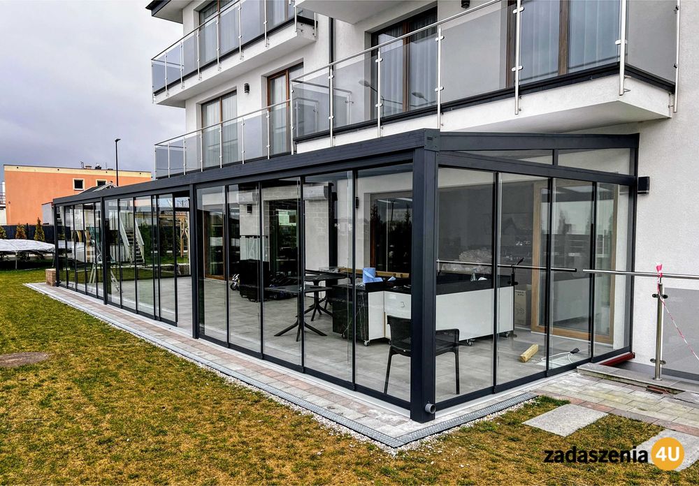 Zadaszenie tarasu, zabudowy szklane, ogród zimowy, pergole, wiaty
