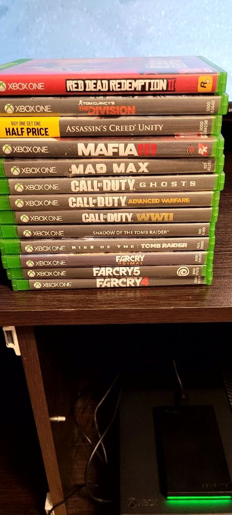 X Box One  500GB +Dysk 2TB