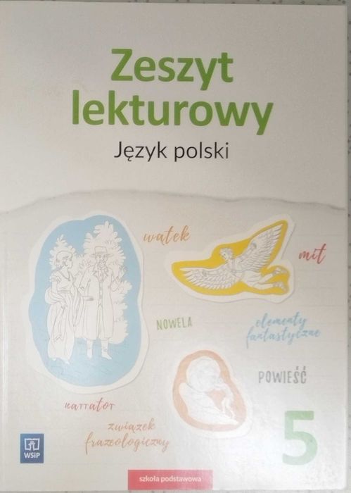 Zeszyt lekturowy. Język polski. Klasa 5. Szkoła podstawowa