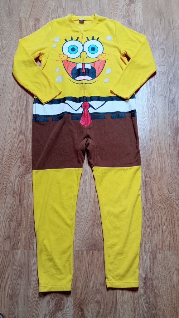 Spangebob piżama kombinezon onesie przebranie strój