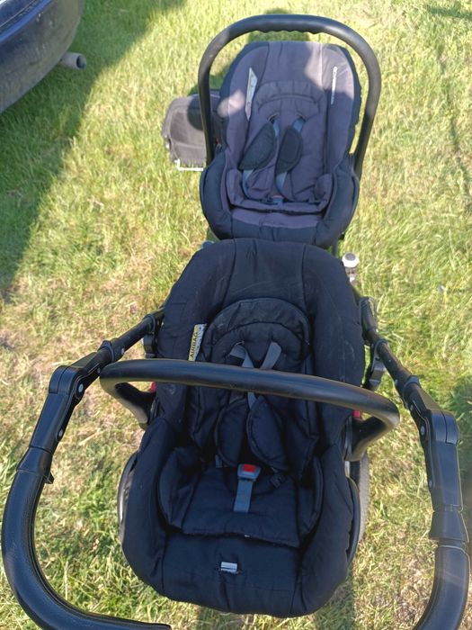 Wózek dla bliźniaków 3w1