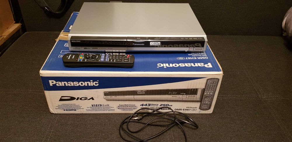 Panasonic DMR-EH67  Nagrywarka DVD z dyskiem twardym