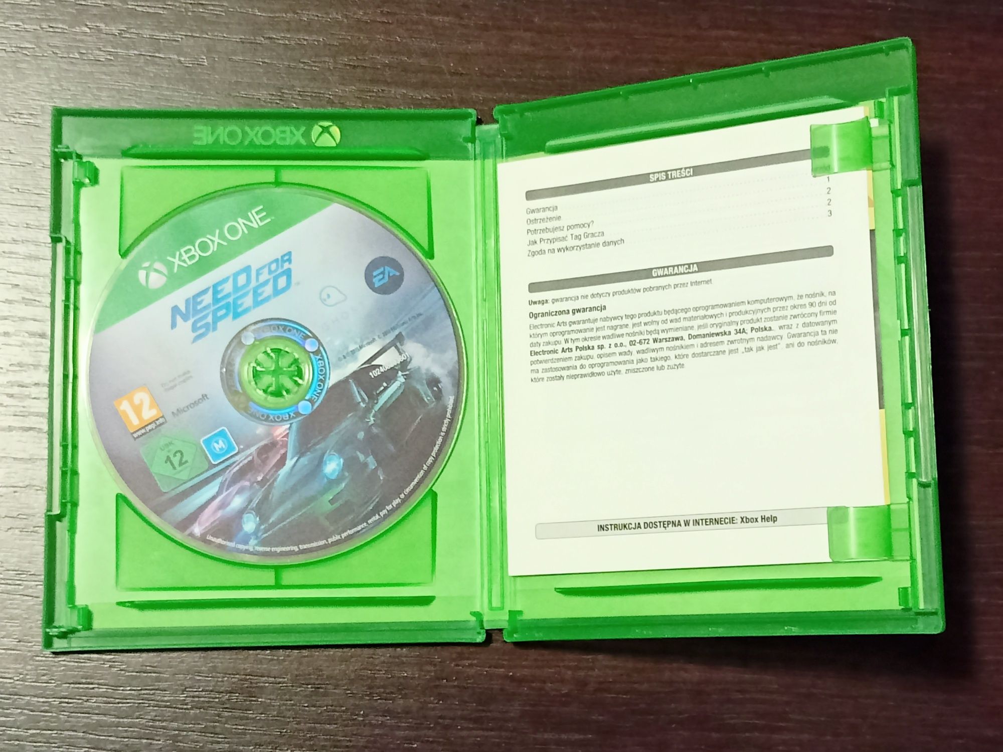 Need for Speed Gra na Xbox One