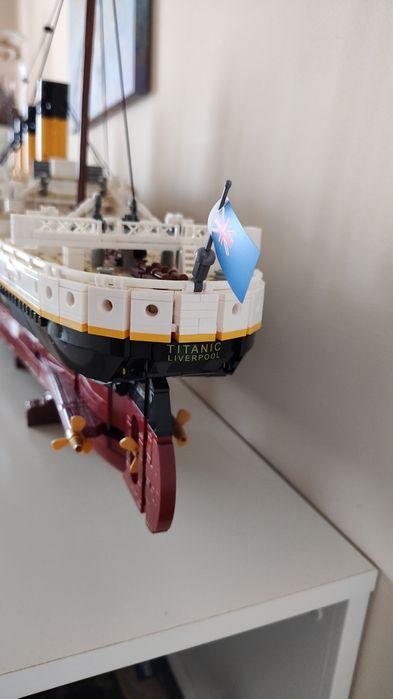 Titanic z klocków (lepin, jie star)